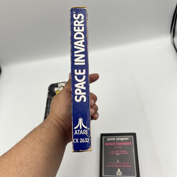 Space Invaders (Atari 2600) 1978 Complete in Box CIB Cleaned & Tested - Picture 7 of 8